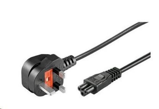 Obrázek PREMIUMCORD Kabel napájecí 230V/10A, přímý pro Velkou Británii, 2m