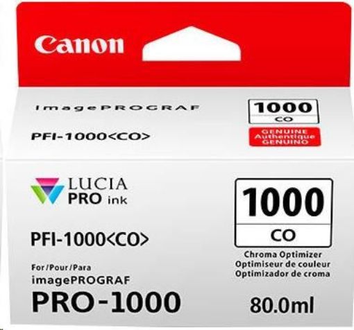 Obrázek Canon CARTRIDGE PFI-1000CO bezbarvá pro ImagePROGRAF PRO-1000 (680 str.)