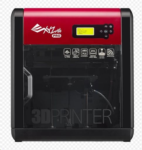 Obrázek 3D tiskárna XYZ da Vinci 1.0 Pro 3v1 (Single extruder, Scaner, gravírování, USB, Wifi / Open source, ABS, PLA)