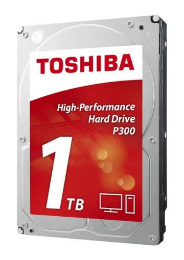Obrázek TOSHIBA HDD P300 1TB, SATA III, 7200 rpm, 64MB cache, 3,5", BULK
