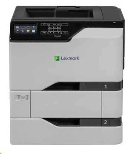 Obrázek LEXMARK tiskárna CS725dte, A4 COLOR LASER, 1024MB, USB/LAN, duplex, dotykový LCD, 2x zásobník papíru