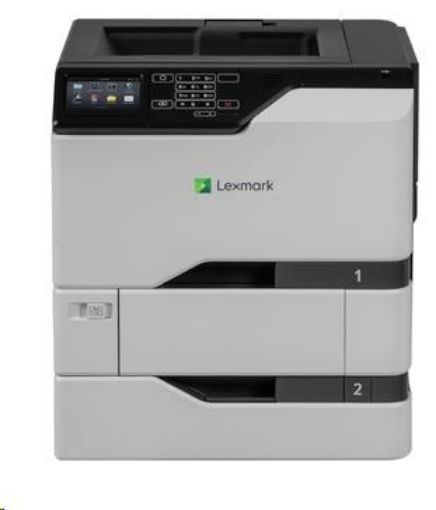 Obrázek LEXMARK tiskárna CS720dte, A4 COLOR LASER, 1024MB, USB/LAN, duplex, dotykový LCD, 2x zásobník papíru