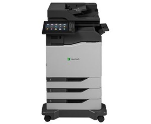 Obrázek LEXMARK tiskárna CX825dtfe A4 COLOR LASER, 52ppm, 2048MB USB, LAN, duplex, dotykový LCD, 2x zásobník papíru, sešívačka