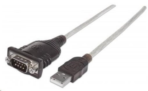 Obrázek MANHATTAN Převodník z USB na sériový port (Prolific PL-2303RA Chip 1.8m)