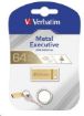 Obrázek VERBATIM Flash Disk 64GB Metal Executive, USB 3.0, zlatá