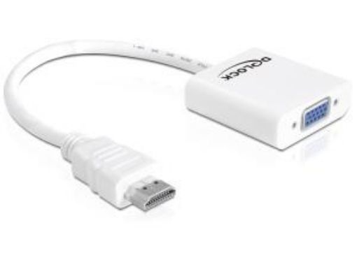 Obrázek Delock Adaptér HDMI-A samec > VGA samice