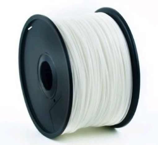 Obrázek GEMBIRD Tisková struna (filament) PLA, 1,75mm, 1kg, bílá