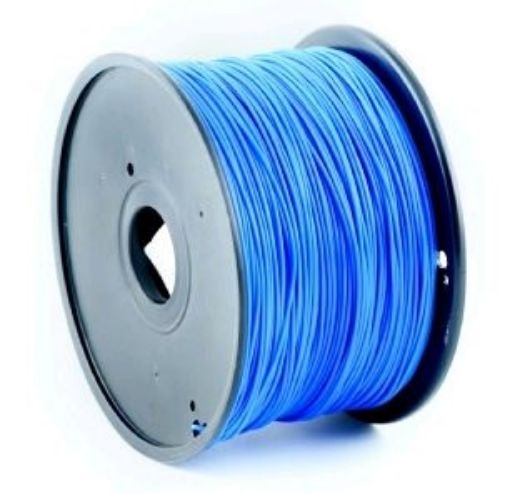 Obrázek GEMBIRD Tisková struna (filament) PLA, 1,75mm, 1kg, modrá