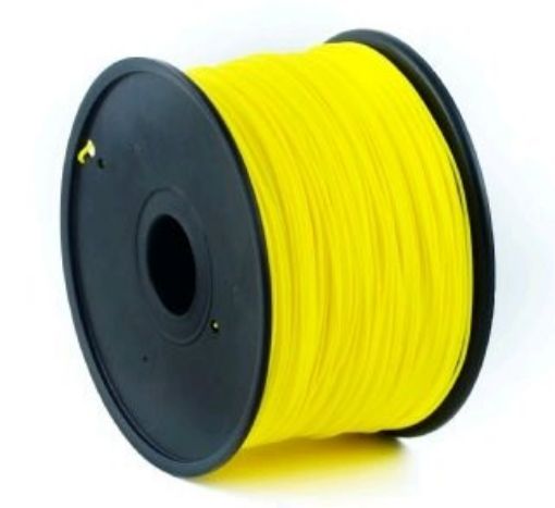 Obrázek GEMBIRD Tisková struna (filament) PLA, 1,75mm, 1kg, žlutá
