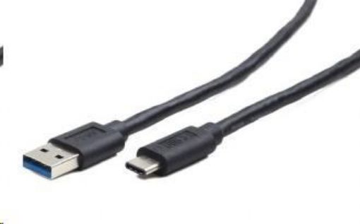 Obrázek GEMBIRD USB 3.0 AM na Type-C kabel (AM/CM), 1,8m, černý