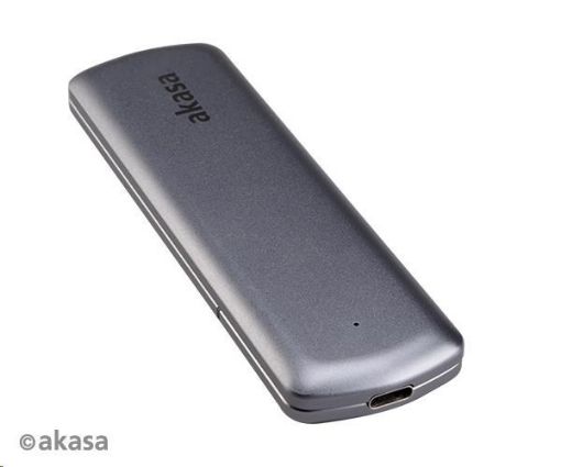 Obrázek AKASA externí box pro M.2 SATA/NVMe SSD, USB 3.2 Gen 2, 10Gb/s, hliník