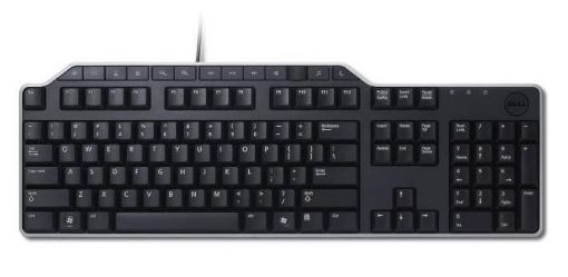 Obrázek DELL Keyboard : US/Euro (QWERTY) DELL KB-522 Wired Business Multimedia USB Keyboard Black (Kit)