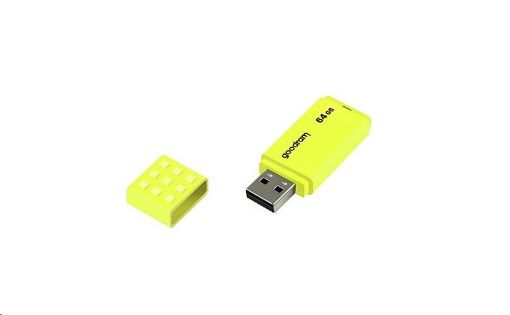 Obrázek GOODRAM Flash Disk 64GB UME2, USB 2.0, žlutá
