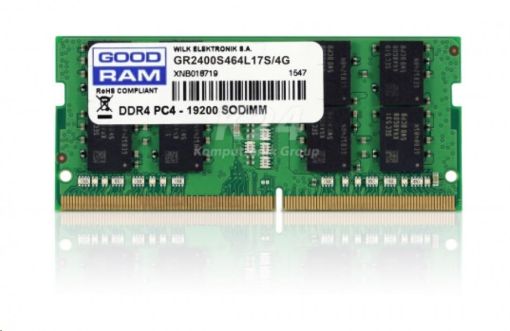 Obrázek SODIMM DDR4 4GB 2400MHz CL17 GOODRAM
