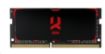 Obrázek SODIMM DDR4 4GB 2400MHz CL15 SR GOODRAM IRDM, black