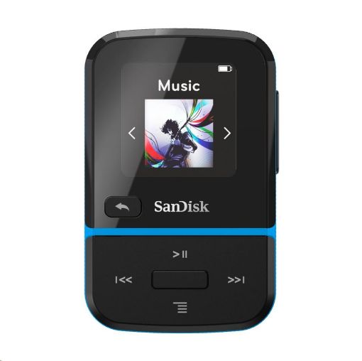 Obrázek SanDisk Clip Sport Go MP3 Player 16 GB, Blue