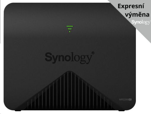 Obrázek Synology MR2200ac Mesh router 2,4GHz / 5GHz 802.11a/b/g/n/ac (4C/717MHz/256MBRAM/1xUSB3.0/1xGbEWAN,1xGbELAN)