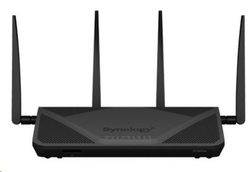 Obrázek Synology RT2600AC MESH WiFi5 router (AC2350,4G LTE,2,4GHz/5GHz,4xGbELAN,1xGbEWAN,1xnanoSIM,1xUSB2.0,1xUSB3.0,1xSD)