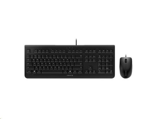 Obrázek CHERRY set klávesnice + myš DC 2000, USB, EU, černá