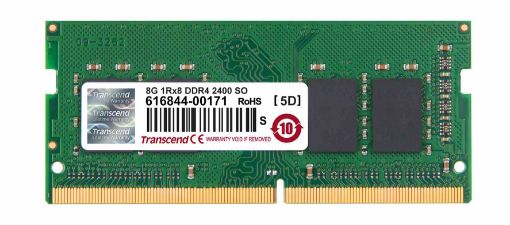 Obrázek TRANSCEND SODIMM DDR4 8GB 2400MHz 1Rx8 CL17