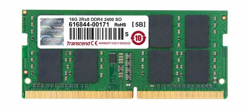 Obrázek TRANSCEND SODIMM DDR4 16GB 2400MHz 2Rx8 CL17