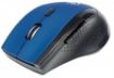 Obrázek MANHATTAN Myš Curve, USB, optická, bezdrátová, 5-tlačítková, 1600 dpi, modro-černá