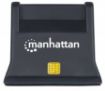 Obrázek MANHATTAN Čtečka karet / SIM, kontaktní, černá
