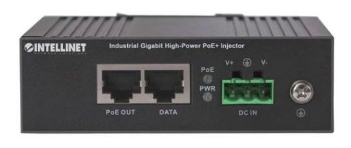 Obrázek Intellinet Industrial Gigabit PoE+ Injector, 1x 30W, 802.3af/at