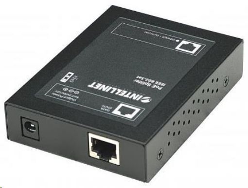 Obrázek Intellinet 1-port PoE+ Power over Ethernet Splitter, 802.3at/af