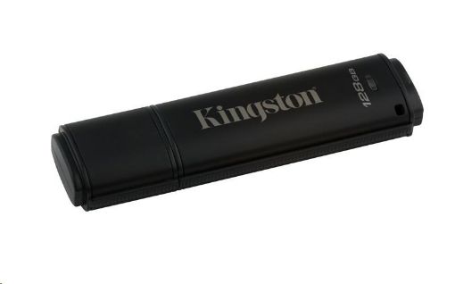 Obrázek Kingston Flash Disk 128GB DataTraveler 4000 G2DM (USB 3.0, 256-bit šifrování AES)
