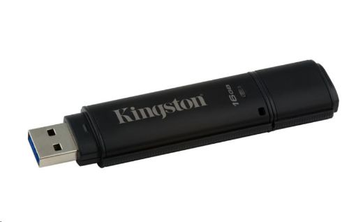 Obrázek Kingston Flash Disk IronKey 16GB DataTraveler 4000 G2DM (USB 3.0, 256-bit šifrování AES)