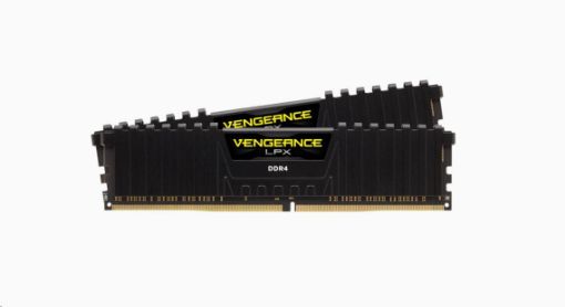 Obrázek CORSAIR DDR4 8GB (Kit 2x4GB) Vengeance LPX DIMM 2400MHz CL14 černá