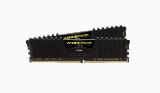 Obrázek CORSAIR DDR4 16GB (Kit 2x8GB) Vengeance LPX DIMM 2400MHz CL16 černá