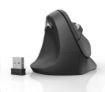 Obrázek Hama vertikální ergonomická bezdrátová myš EMW-500L, pro leváky, černá