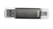 Obrázek Hama laeta Twin FlashPen, USB 2.0, 64 GB, 10 MB/s, šedý