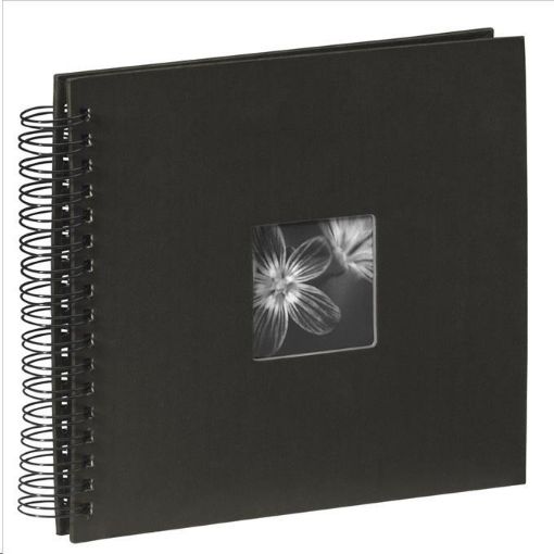 Obrázek Hama album klasický špirálový FINE ART 28x24 cm, 50 strán, čierny