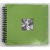 Obrázek Hama album klasický špirálový FINE ART 28x24 cm, 50 strán, jablková zelená
