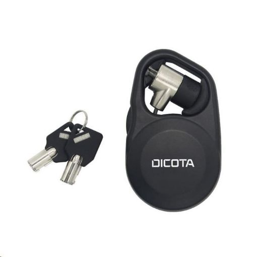 Obrázek DICOTA Security Cable T-Lock Retractable, keyed, 3x7mm slot