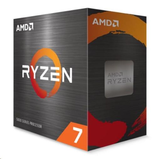 Obrázek CPU AMD RYZEN 7 5800X, 8-core, 3.8 GHz (4.7 GHz Turbo), 36MB cache (4+32), 105W, socket AM4, bez chladiče