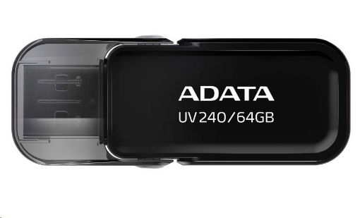 Obrázek ADATA Flash Disk 64GB UV240, USB 2.0 Dash Drive, černá