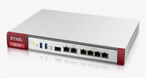 Obrázek Zyxel USGFLEX200 firewall, 2x gigabit WAN, 4x gigabit LAN/DMZ, 1x SFP, 2x USB