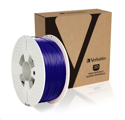 Obrázek VERBATIM 3D Printer Filament PLA 1.75mm, 335m, 1kg blue (OLD PN 55269)