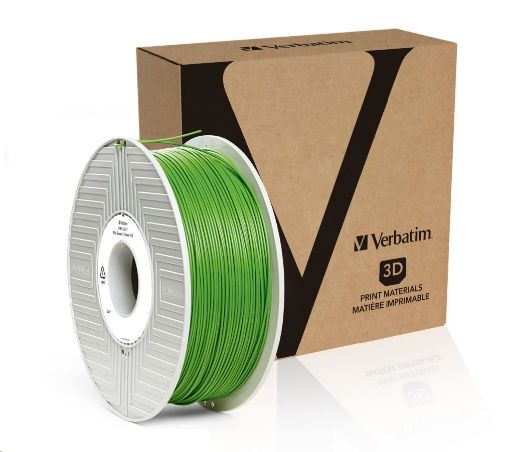 Obrázek VERBATIM 3D Printer Filament PLA 1.75mm, 335m, 1kg green NEW 2019(OLD PN 55271)