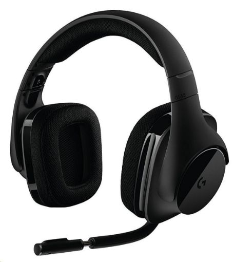 Obrázek Logitech herní sluchátka G533, Wireless Gaming Headset