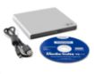 Obrázek HITACHI LG - externí mechanika DVD-W/CD-RW/DVD±R/±RW/RAM GP57ES40, Slim, Silver, box+SW