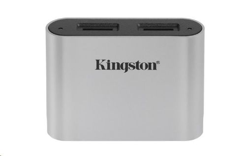 Obrázek Kingston čtečka karet, USB3.2 Gen1 Workflow Dual-Slot microSDHC/SDXC UHS-II Card Reader čtečka karet