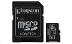 Obrázek Kingston MicroSDXC karta 256GB Canvas Select Plus 100R A1 C10 Card + SD adaptér