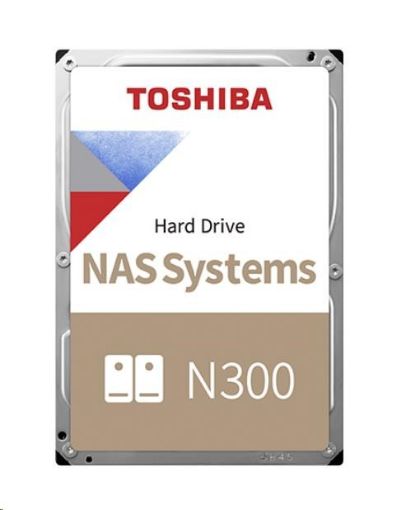 Obrázek TOSHIBA HDD N300 NAS 6TB, SATA III, 7200 rpm, 256MB cache, 3,5", RETAIL