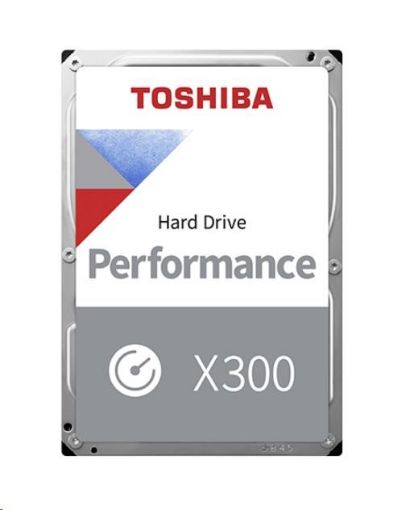 Obrázek TOSHIBA HDD X300 8TB, SATA III, 7200 rpm, 256MB cache, 3,5", RETAIL