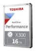 Obrázek TOSHIBA HDD X300 16TB, SATA III, 7200 rpm, 512MB cache, 3,5", BULK